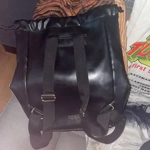 Carolina Herrera Black Leather Backpack with Lightning Design Carolina Herrera | Bags | Carolina Herrera Black Bad Boy  main image 4